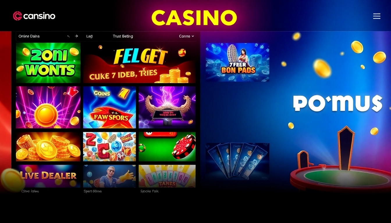 Engaging visuals of ck4444 net gaming platform showcasing slots, live casino, and sports betting to attract new users.