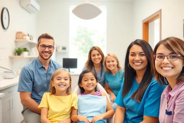 Ventura Bright Dental team providing friendly dental care in a welcoming clinic environment
