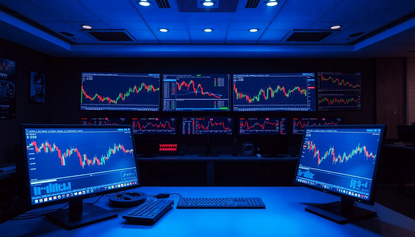 Online stock trading platform with real-time graphs and trading tools for investors to make