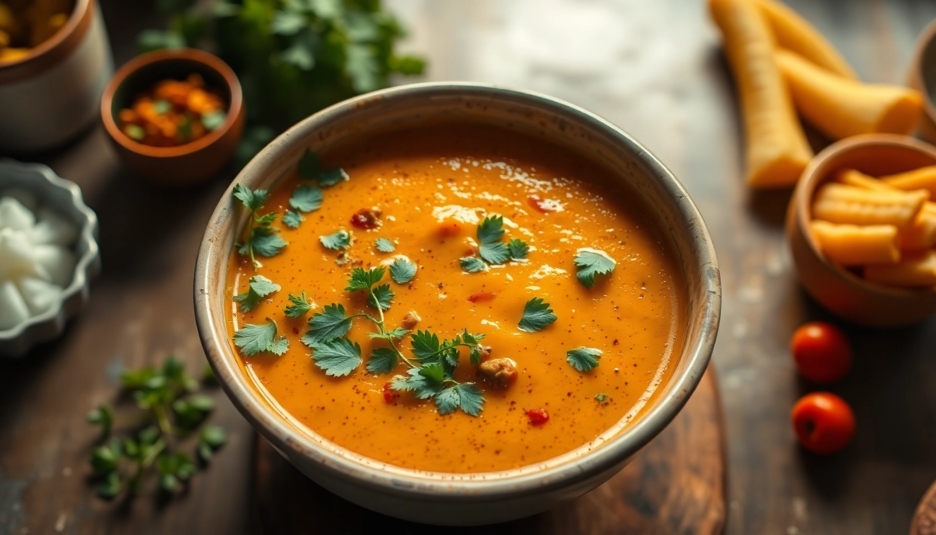 High-quality image of Ready to Eat Gujarati Kadhi served in a bowl, highlighting authentic