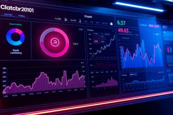 Aicoin financial platform displaying real-time market data and AI-driven analysis for traders